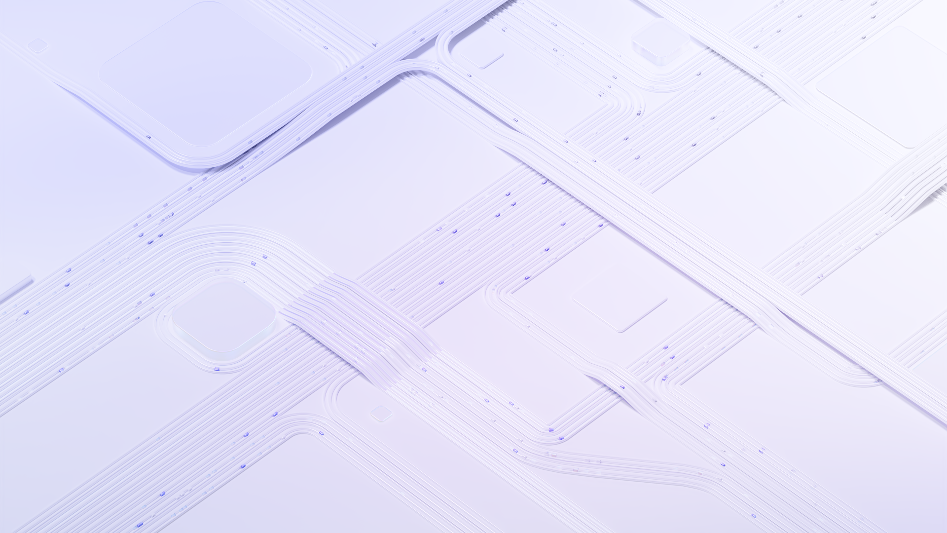 Blue folds, blockchain layers stretching outwards 